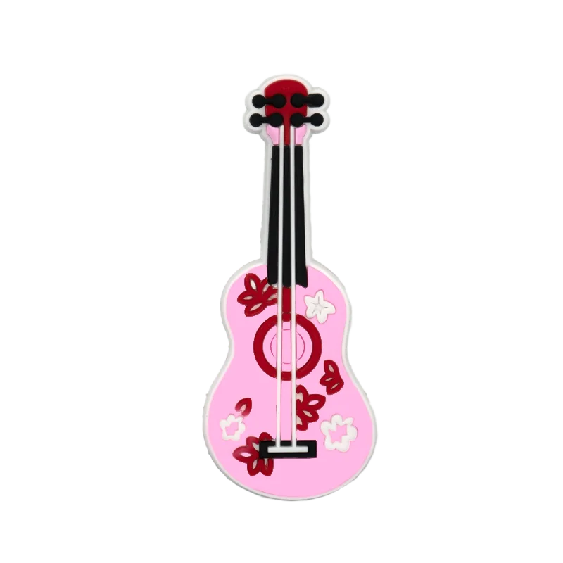 1/7PCS Pink Heart Bow Bag Charm Decoration,Summer Casual Style Handbag Accessories,Pink Flower Fiddle Hat Charms for Bags
