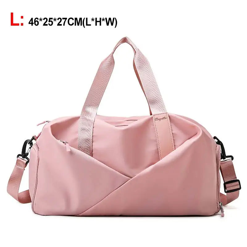 Sports Gym Bag For Women Men Travel Dry Wet Bag Handbag Multifunction Swimming Shoulder Messenger Weekend Fitness Training Bag