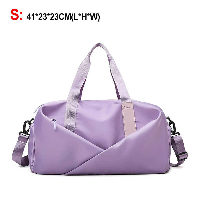 Sports Gym Bag For Women Men Travel Dry Wet Bag Handbag Multifunction Swimming Shoulder Messenger Weekend Fitness Training Bag