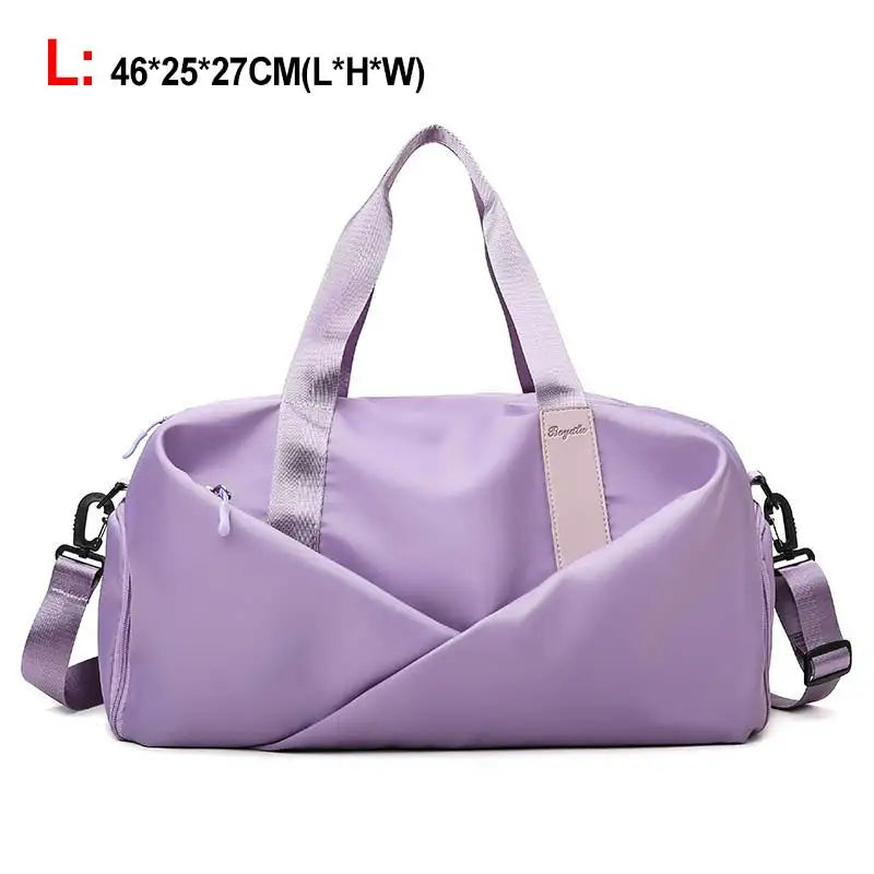 Sports Gym Bag For Women Men Travel Dry Wet Bag Handbag Multifunction Swimming Shoulder Messenger Weekend Fitness Training Bag