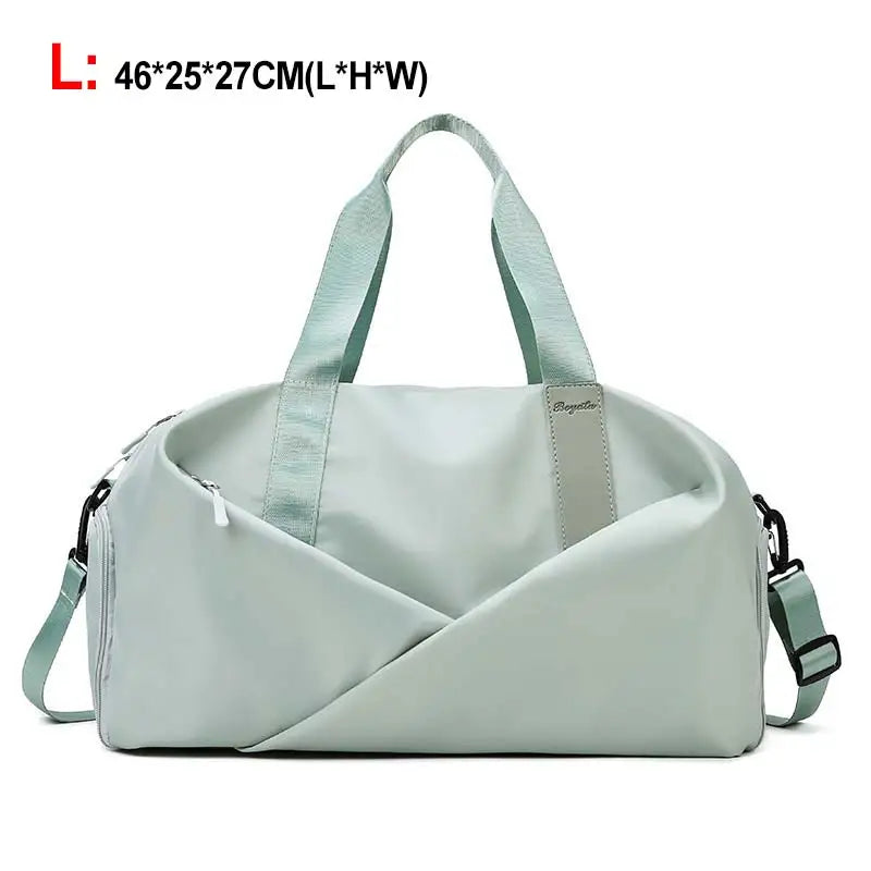 Sports Gym Bag For Women Men Travel Dry Wet Bag Handbag Multifunction Swimming Shoulder Messenger Weekend Fitness Training Bag