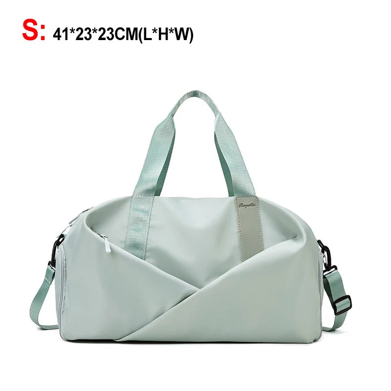 Sports Gym Bag For Women Men Travel Dry Wet Bag Handbag Multifunction Swimming Shoulder Messenger Weekend Fitness Training Bag