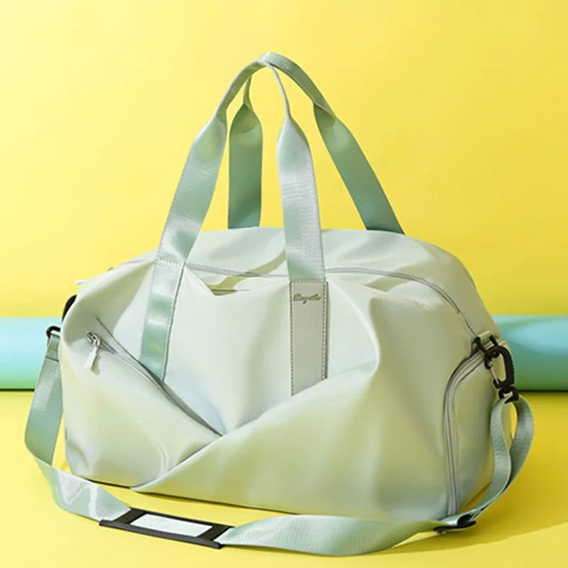 Sports Gym Bag For Women Men Travel Dry Wet Bag Handbag Multifunction Swimming Shoulder Messenger Weekend Fitness Training Bag