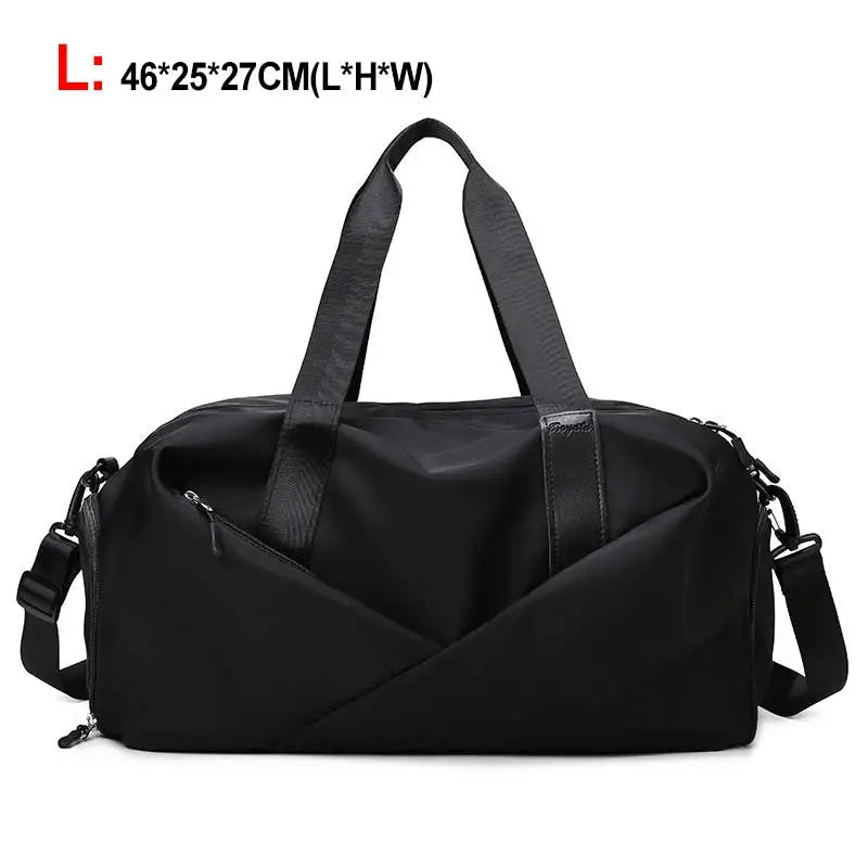 Sports Gym Bag For Women Men Travel Dry Wet Bag Handbag Multifunction Swimming Shoulder Messenger Weekend Fitness Training Bag
