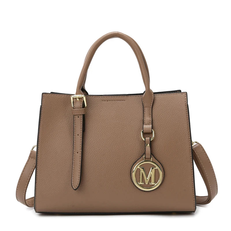3 Piece Or 1 Set Casual Tote Vintage Ladies Hand Bag PU Leather Luxury Handbags Women Designer Bags for Women Sac A Main Femme