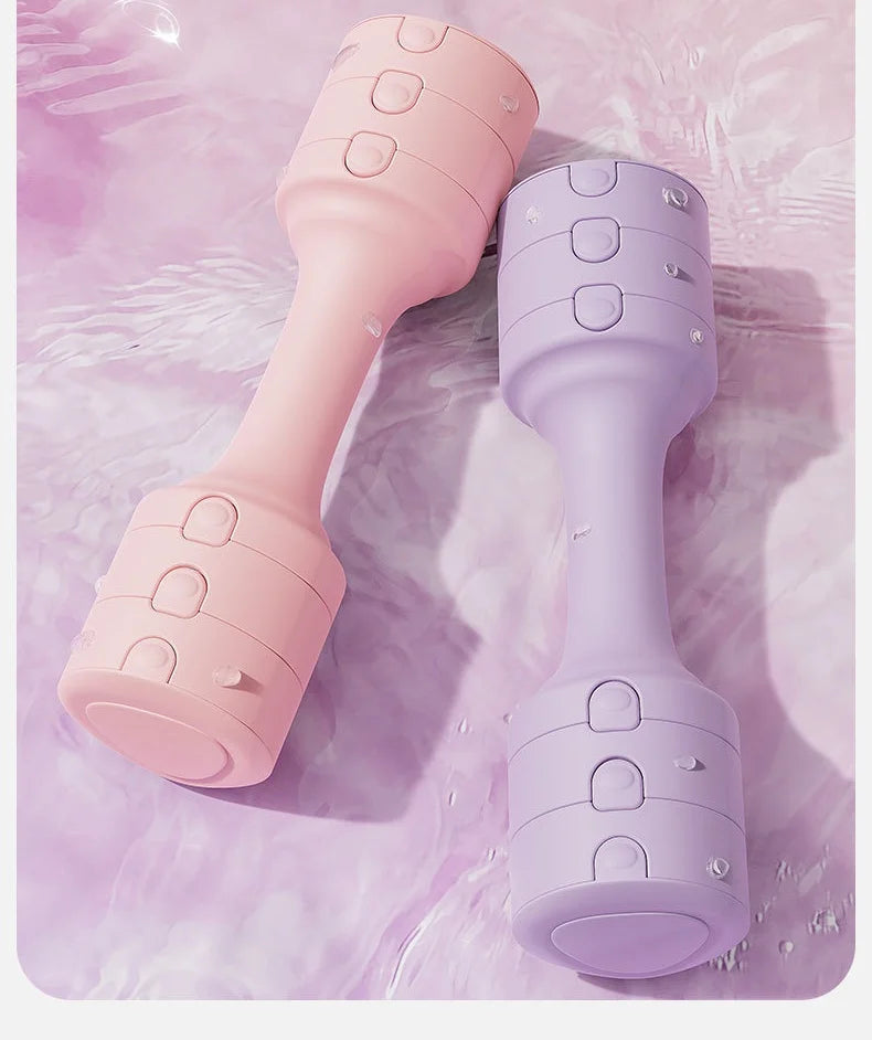Adjustable Men Dumbbells Can be disassembled Strength Training Electroplated Dumbbells Fitness  Woman Dumbbell Exercise Fitness