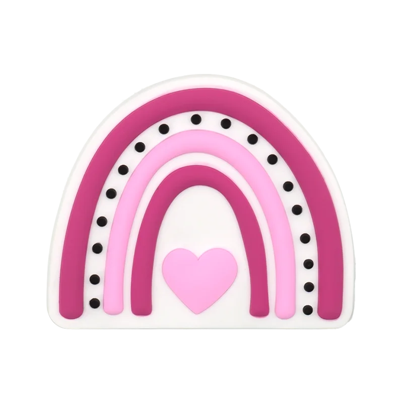1/7PCS Pink Heart Bow Bag Charm Decoration,Summer Casual Style Handbag Accessories,Pink Flower Fiddle  Hat Charms for Bags