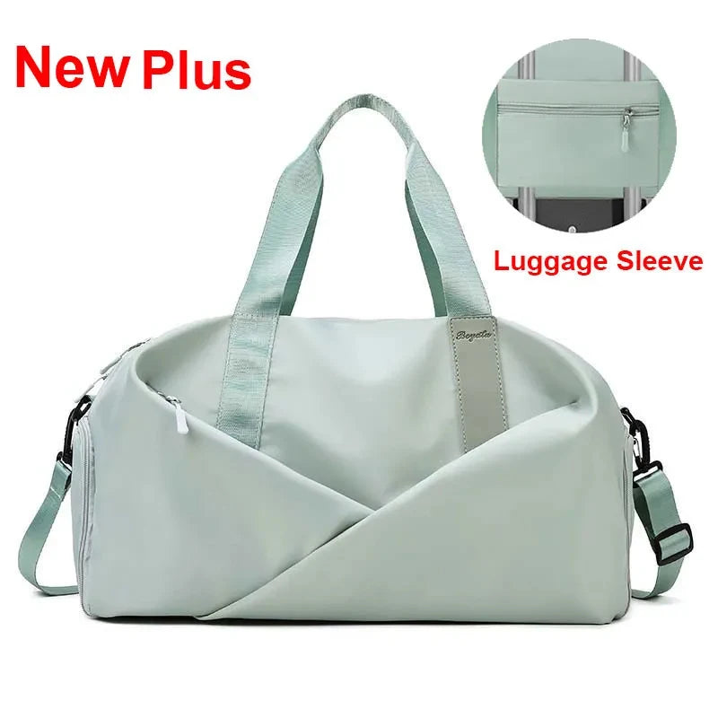 Sports Gym Bag For Women Men Travel Dry Wet Bag Handbag Multifunction Swimming Shoulder Messenger Weekend Fitness Training Bag