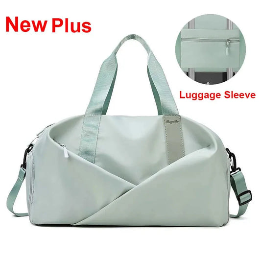 Sports Gym Bag For Women Men Travel Dry Wet Bag Handbag Multifunction Swimming Shoulder Messenger Weekend Fitness Training Bag